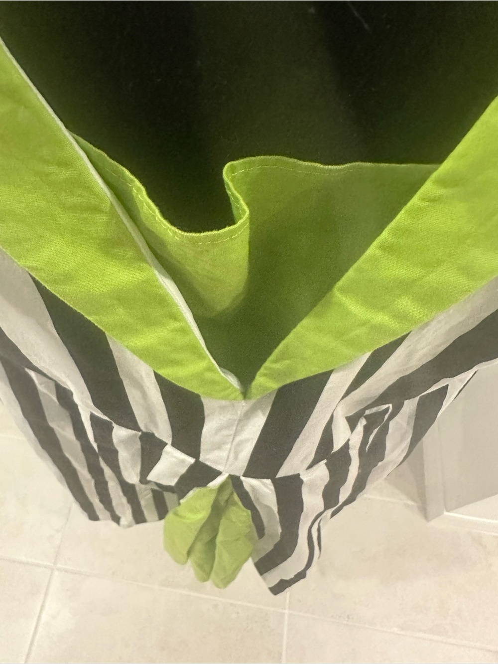 Torrid Beetlejuice themed dress. - Picture 8 of 9